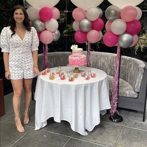 Michael Kors White Lace eyelet Romper